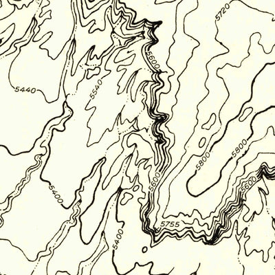 United States Geological Survey Walker Butte, AZ (1953, 24000-Scale) digital map
