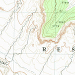 United States Geological Survey Walker Butte, AZ (1982, 24000-Scale) digital map