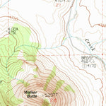 United States Geological Survey Walker Butte, OR (1983, 24000-Scale) digital map