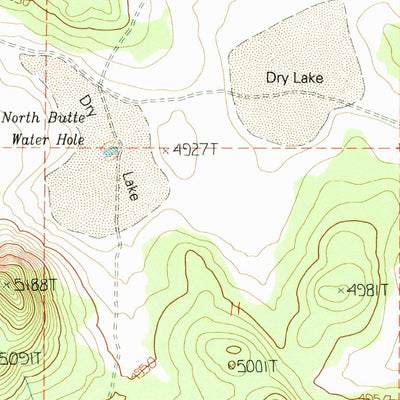 United States Geological Survey Walker Butte, OR (1983, 24000-Scale) digital map