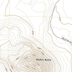 United States Geological Survey Walker Butte, OR (2020, 24000-Scale) digital map
