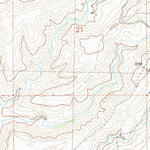 United States Geological Survey Walker Canyon, NM (1990, 24000-Scale) digital map