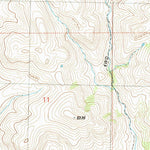 United States Geological Survey Walker Canyon, NM (1990, 24000-Scale) digital map