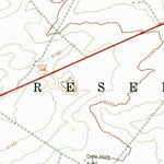 United States Geological Survey Walker Creek Reservoir, AZ-UT (1968, 24000-Scale) digital map