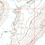 United States Geological Survey Walker Draw NW, WY (1961, 24000-Scale) digital map
