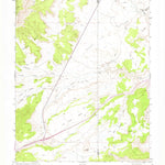 United States Geological Survey Walker Flat, UT (1968, 24000-Scale) digital map