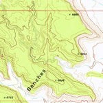 United States Geological Survey Walker Flat, UT (1968, 24000-Scale) digital map