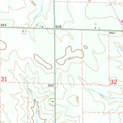 United States Geological Survey Walker, IA (1973, 24000-Scale) digital map