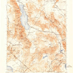 United States Geological Survey Walker Lake E, NV-CA (1915, 250000-Scale) digital map