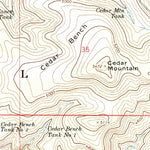 United States Geological Survey Walker Mountain, AZ (1969, 24000-Scale) digital map