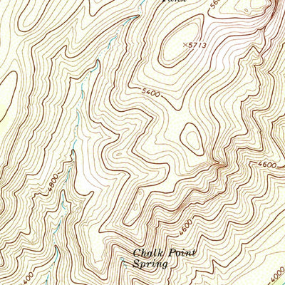 United States Geological Survey Walker Mountain, AZ (1969, 24000-Scale) digital map