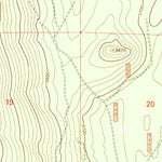United States Geological Survey Walker Mountain, OR (1999, 24000-Scale) digital map
