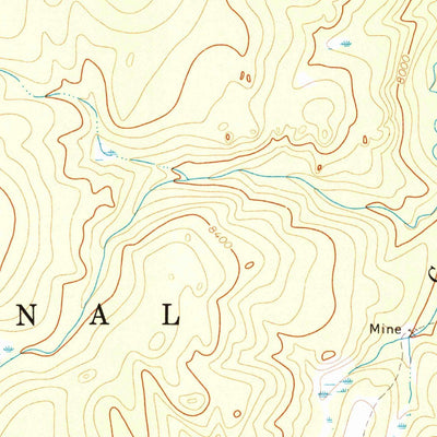 United States Geological Survey Walker Mountain, WY (1964, 24000-Scale) digital map