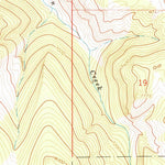 United States Geological Survey Walker Mountain, WY (1964, 24000-Scale) digital map