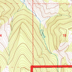 United States Geological Survey Walker Mountain, WY (1993, 24000-Scale) digital map