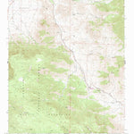 United States Geological Survey Walker Pass, CA (1972, 24000-Scale) digital map