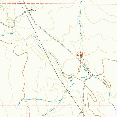 United States Geological Survey Walker Point, CO (1977, 24000-Scale) digital map