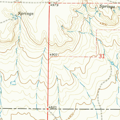 United States Geological Survey Walker Point, CO (1977, 24000-Scale) digital map