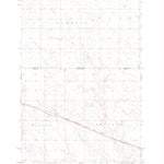 United States Geological Survey Walker, SD-ND (1972, 24000-Scale) digital map