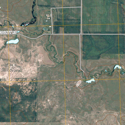 United States Geological Survey Walker, SD-ND (2011, 24000-Scale) digital map