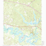 United States Geological Survey Walkers, VA (1965, 24000-Scale) digital map