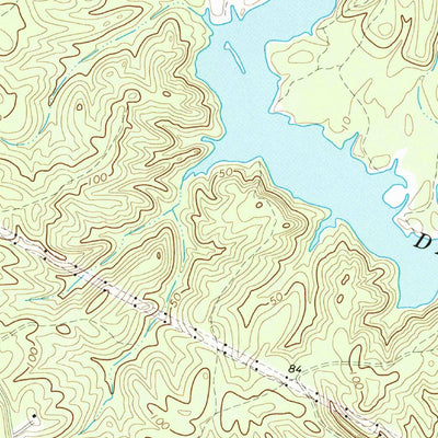 United States Geological Survey Walkers, VA (1965, 24000-Scale) digital map
