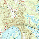 United States Geological Survey Walkers, VA (1965, 24000-Scale) digital map
