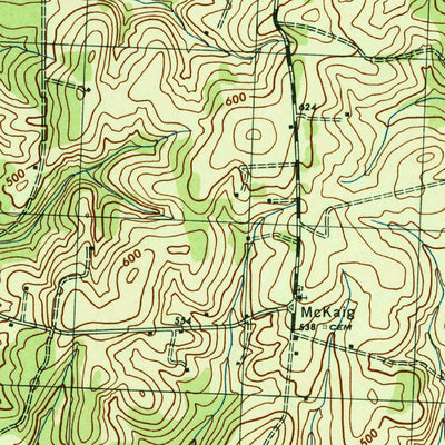 United States Geological Survey Walkersville, MD (1944, 31680-Scale) digital map