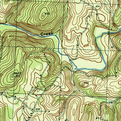 United States Geological Survey Walkersville, MD (1944, 31680-Scale) digital map
