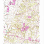 United States Geological Survey Walkersville, MD (1953, 24000-Scale) digital map