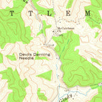United States Geological Survey Walkersville, WV (1966, 24000-Scale) digital map