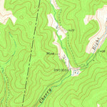 United States Geological Survey Walkersville, WV (1966, 24000-Scale) digital map