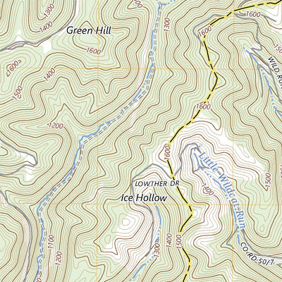 United States Geological Survey Walkersville, WV (2023, 24000-Scale) digital map