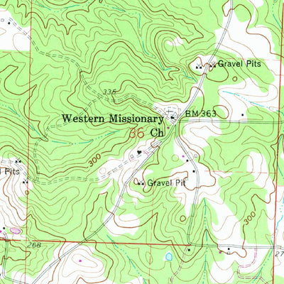United States Geological Survey Walkerville, AR-LA (1960, 24000-Scale) digital map