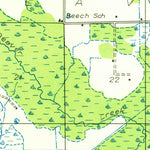 United States Geological Survey Walkerville East, MI (1931, 31680-Scale) digital map
