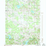 United States Geological Survey Walkerville East, MI (1985, 24000-Scale) digital map