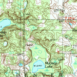 United States Geological Survey Walkerville East, MI (1985, 24000-Scale) digital map