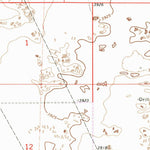 United States Geological Survey Walking Cane Ranch, NM (1970, 24000-Scale) digital map