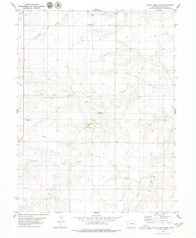 United States Geological Survey Walks Camp Park, CO (1979, 24000-Scale) digital map