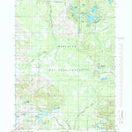 United States Geological Survey Walkup Lake, MI (1985, 24000-Scale) digital map