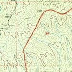 United States Geological Survey Wall Lake, NM (1999, 24000-Scale) digital map