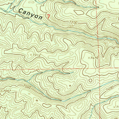 United States Geological Survey Wall Lake, NM (1999, 24000-Scale) digital map