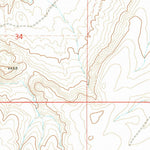 United States Geological Survey Wall Rock Springs, OR (1972, 24000-Scale) digital map