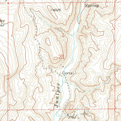 United States Geological Survey Wall Rock Springs, OR (1972, 24000-Scale) digital map