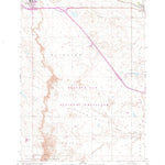 United States Geological Survey Wall, SD (1960, 24000-Scale) digital map