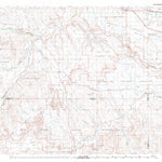 United States Geological Survey Wall, SD (1981, 100000-Scale) digital map