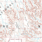 United States Geological Survey Wall, SD (1981, 100000-Scale) digital map