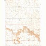 United States Geological Survey Wall SE, SD (1960, 24000-Scale) digital map