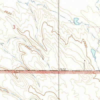 United States Geological Survey Wall SE, SD (1960, 24000-Scale) digital map