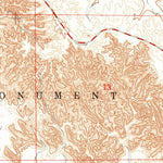 United States Geological Survey Wall SE, SD (1960, 24000-Scale) digital map
